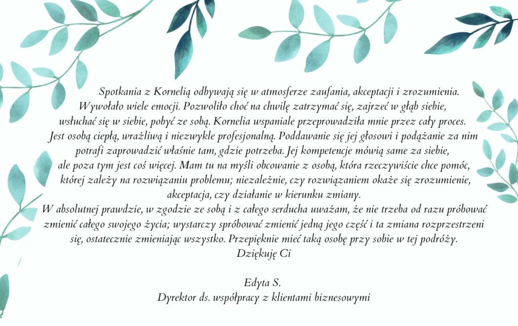 Soul Coaching opinia 5